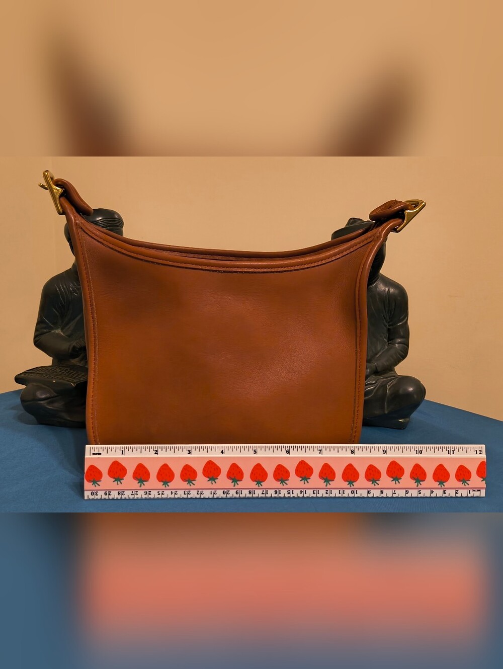 ​Vintage USA-Made Coach Janice Legacy Bag 9950 - Pristine Glove-Tanned Leather - Picture 12 of 14